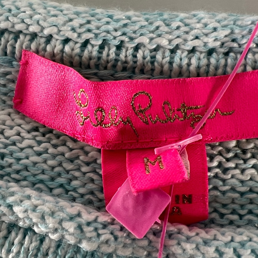 Lilly Pulitzer Danette Embroidered Beach Sweater Size Medium/NWT - Picture 8 of 13